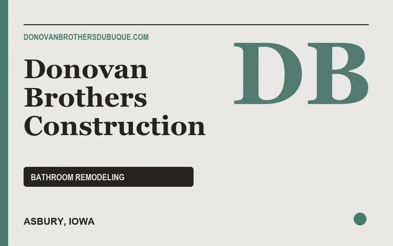 Donovan Brothers Construction in Asbury, Iowa