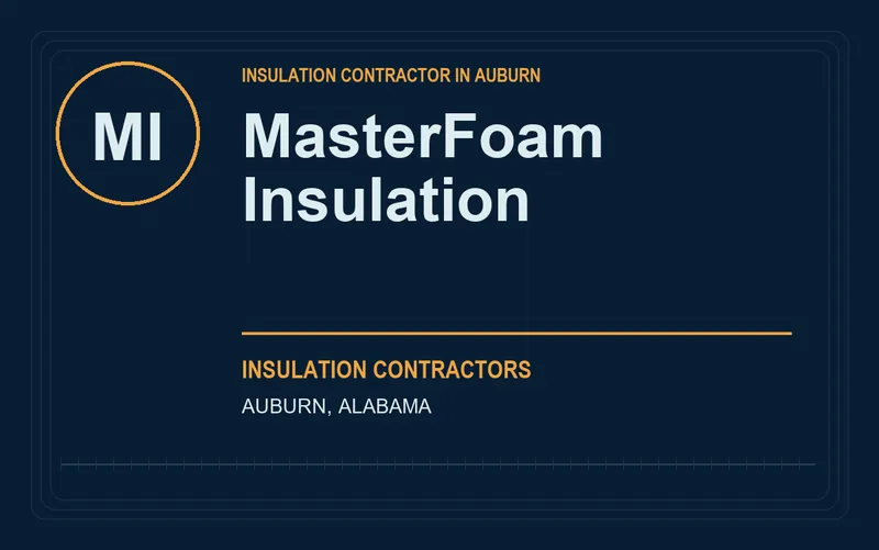 MasterFoam Insulation in Auburn, Alabama