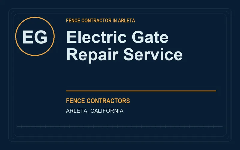 Electric Gate Repair Service in Arleta, California