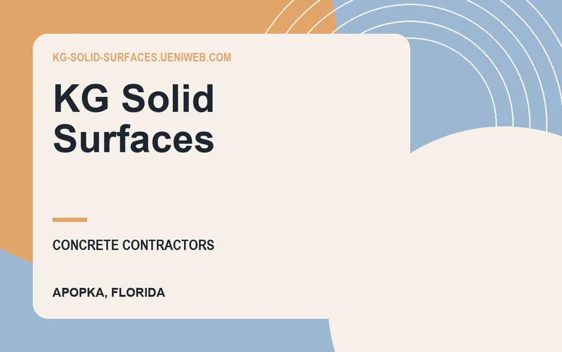 KG Solid Surfaces in Apopka, Florida