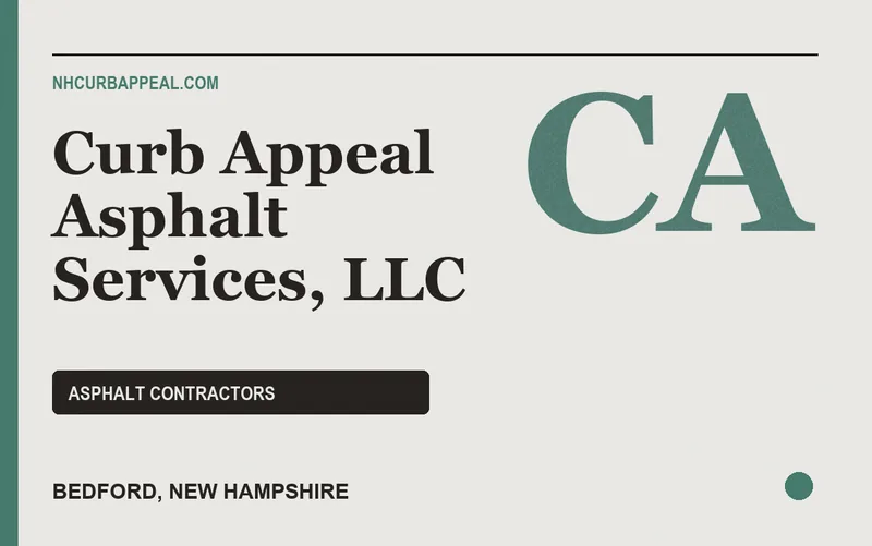 Curb Appeal Asphalt Services, LLC in Bedford, New Hampshire