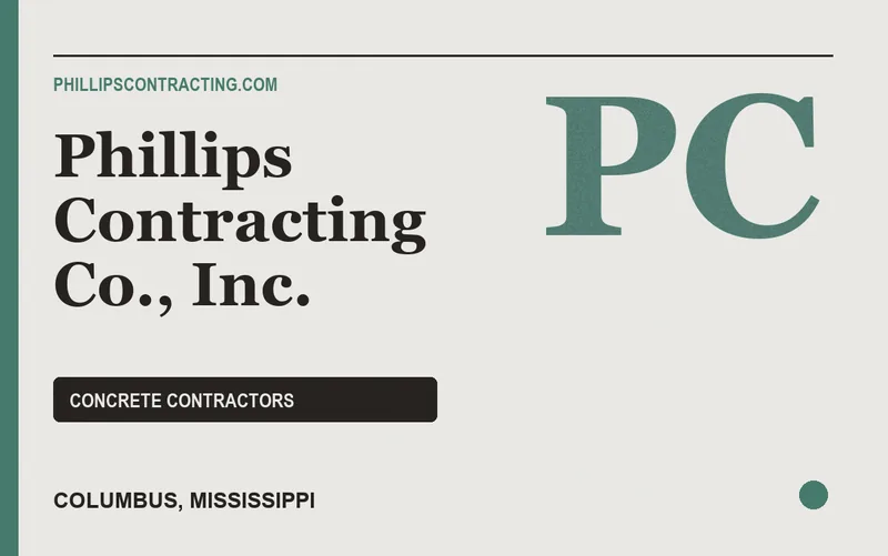 Phillips Contracting Co., Inc. in Columbus, Mississippi
