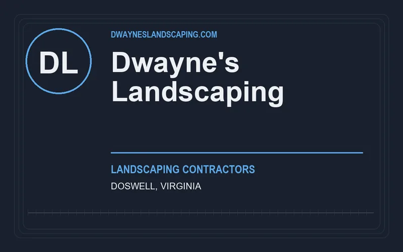 Dwayne's Landscaping in Doswell, Virginia