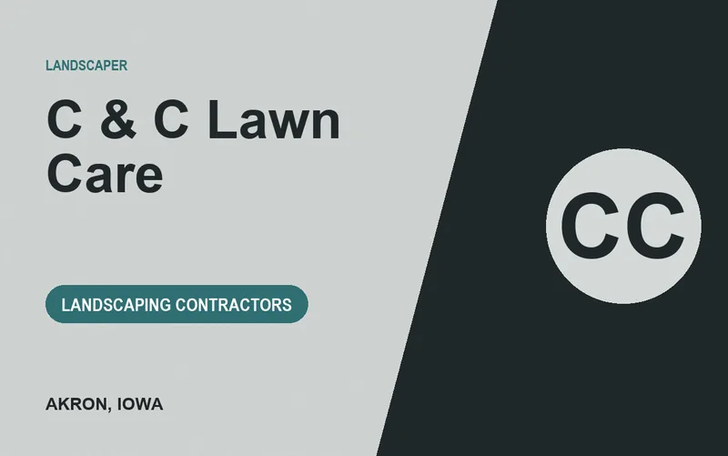 C & C Lawn Care in Akron, Iowa