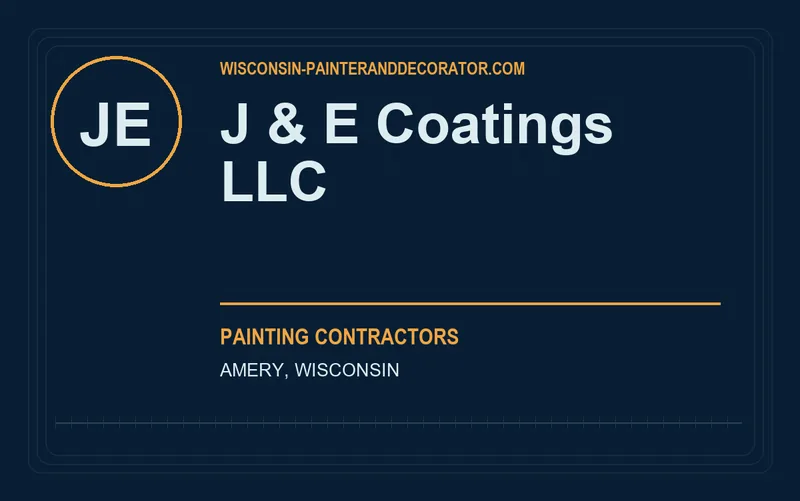 J & E Coatings LLC in Amery, Wisconsin