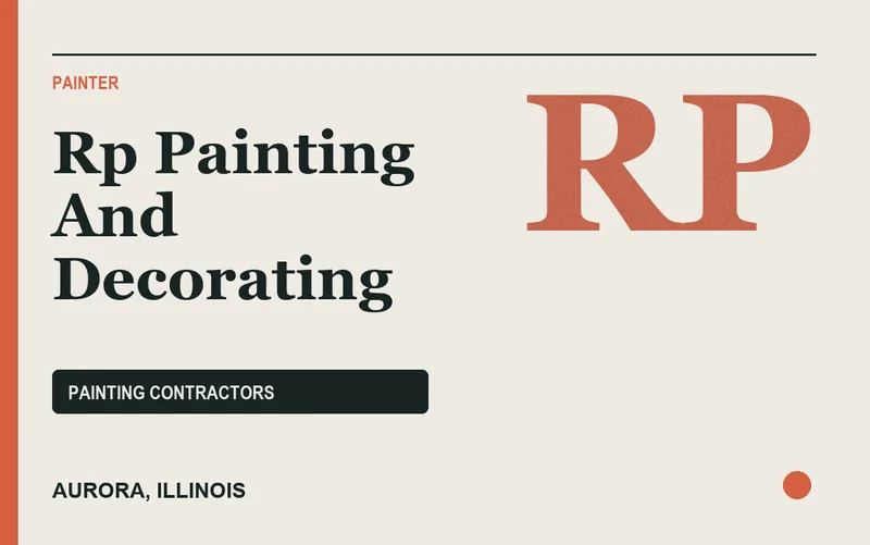 rp painting and decorating in Aurora, Illinois