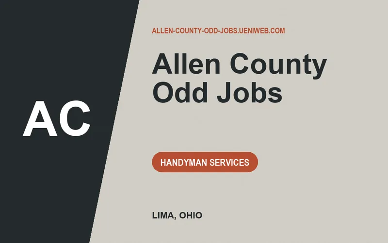 Allen County Odd Jobs in Lima, Ohio