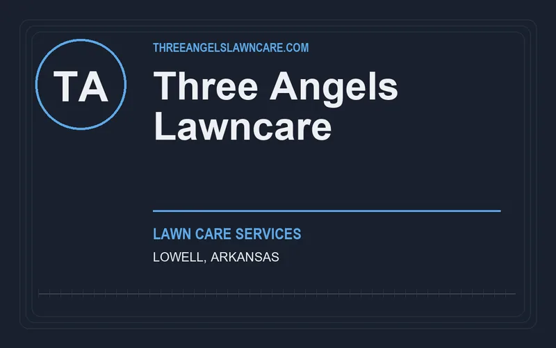 Three Angels Lawncare in Lowell, Arkansas