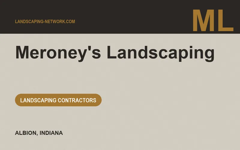 Meroney's Landscaping in Albion, Indiana
