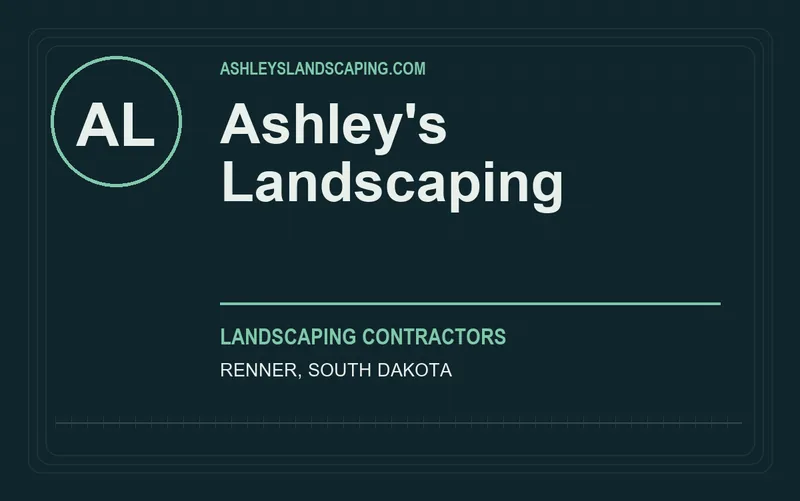 Ashley's Landscaping in Renner, South Dakota
