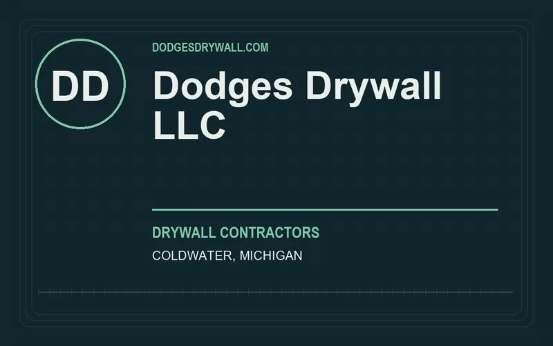 Dodges Drywall LLC in Coldwater, Michigan