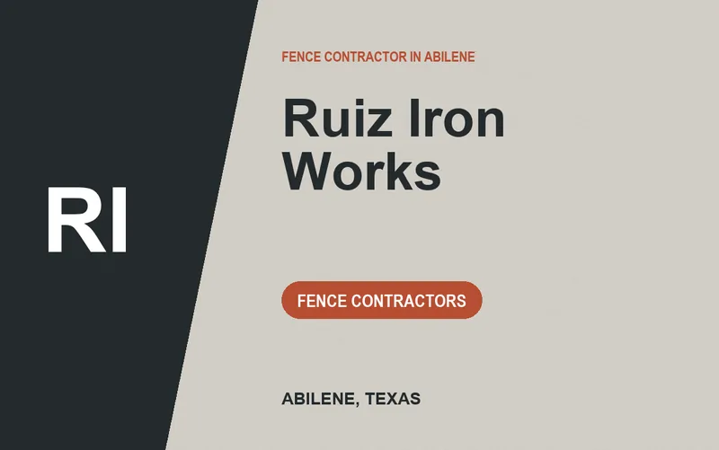 Ruiz Iron Works in Abilene, Texas
