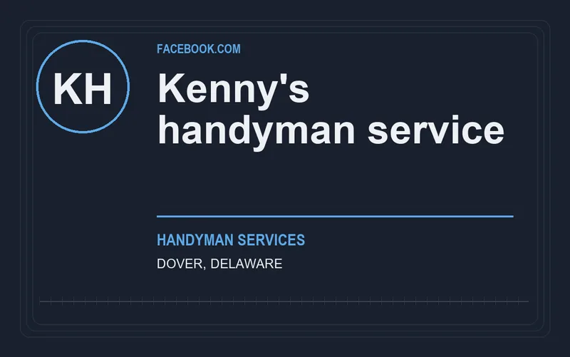 Kenny's handyman service in Dover, Delaware