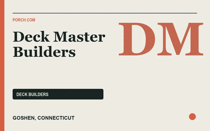 Deck Master Builders in Goshen, Connecticut