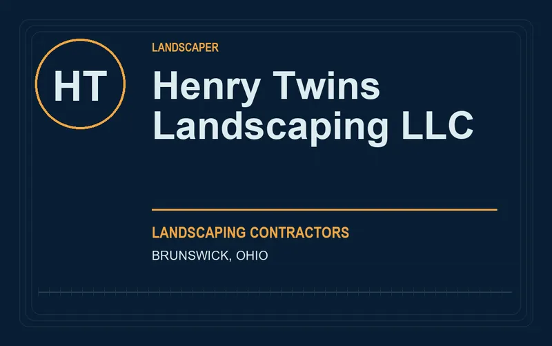 Henry Twins Landscaping LLC in Brunswick, Ohio