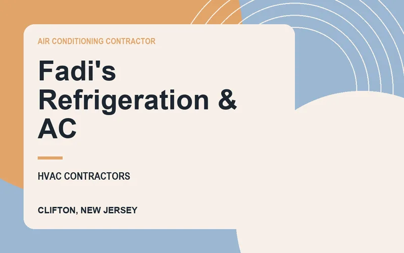 Fadi's Refrigeration & AC in Clifton, New Jersey
