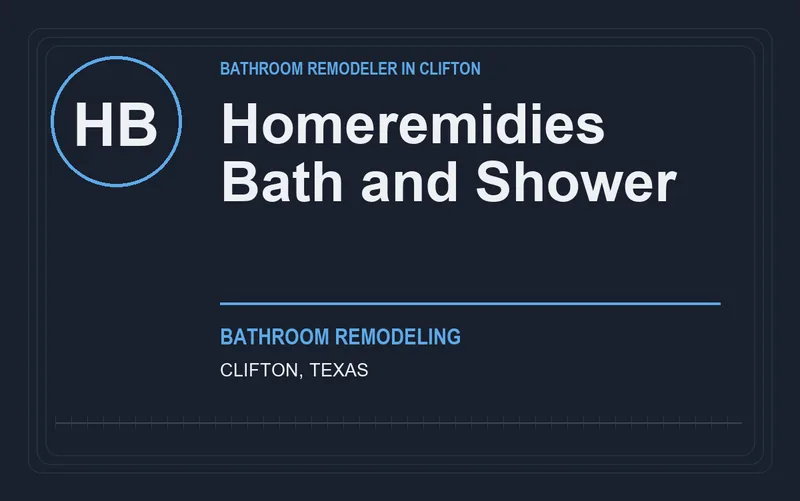 Homeremidies Bath and Shower in Clifton, Texas