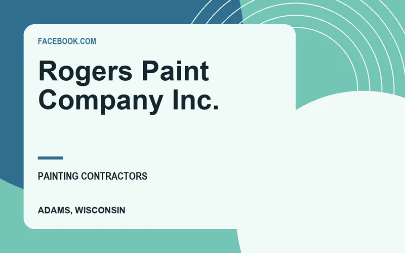 Rogers Paint Company Inc. in Adams, Wisconsin