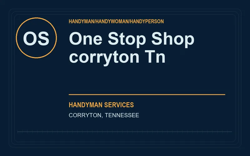 One Stop Shop corryton Tn in Corryton, Tennessee