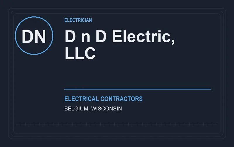 D n D Electric, LLC in Belgium, Wisconsin