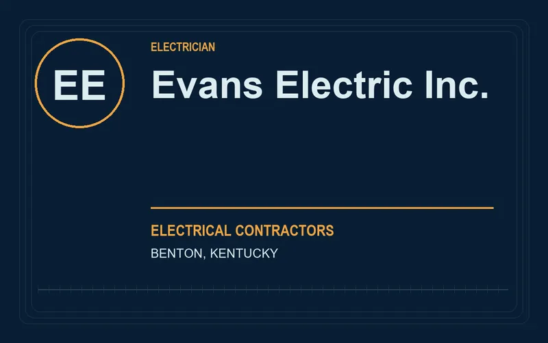 Evans Electric Inc. in Benton, Kentucky