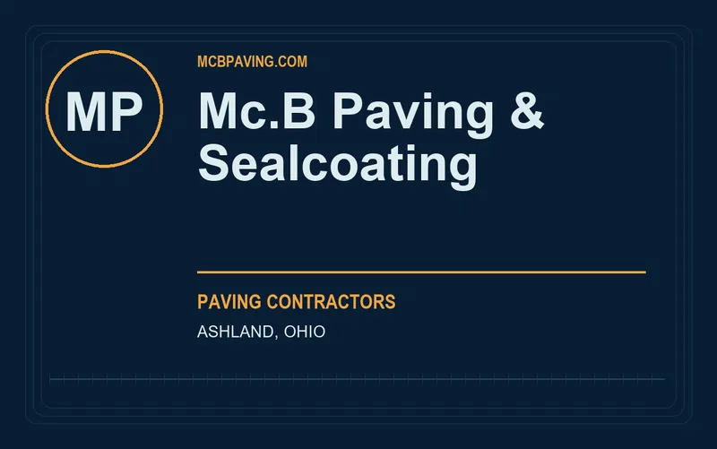 Mc.B Paving & Sealcoating in Ashland, Ohio