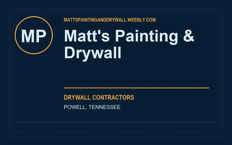 Matt's Painting & Drywall in Powell, Tennessee