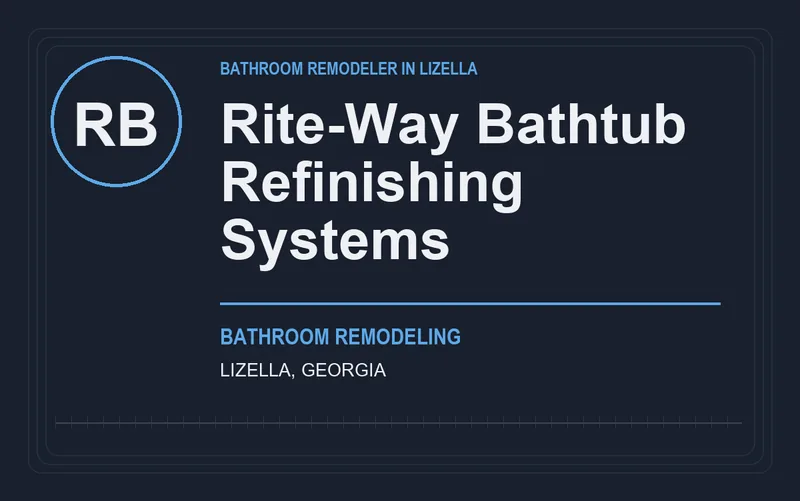 RITE-WAY BATHTUB REFINISHING SYSTEMS in Lizella, Georgia