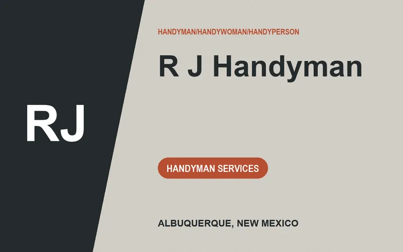 R J Handyman in Albuquerque, New Mexico