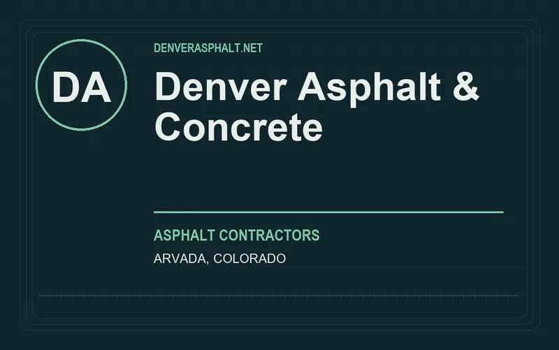 Denver Asphalt & Concrete in Arvada, Colorado