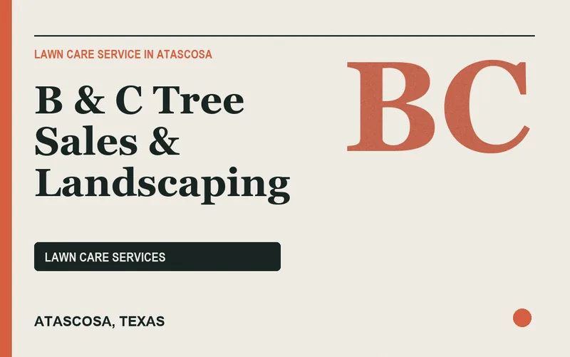 B & C Tree Sales & Landscaping in Atascosa, Texas