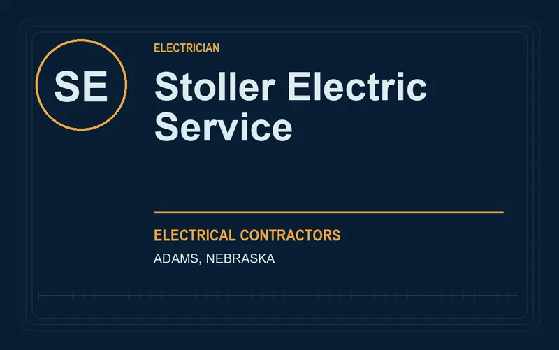 Stoller Electric Service in Adams, Nebraska