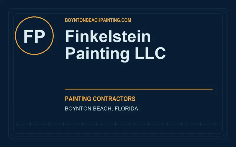 Finkelstein Painting LLC in Boynton Beach, Florida