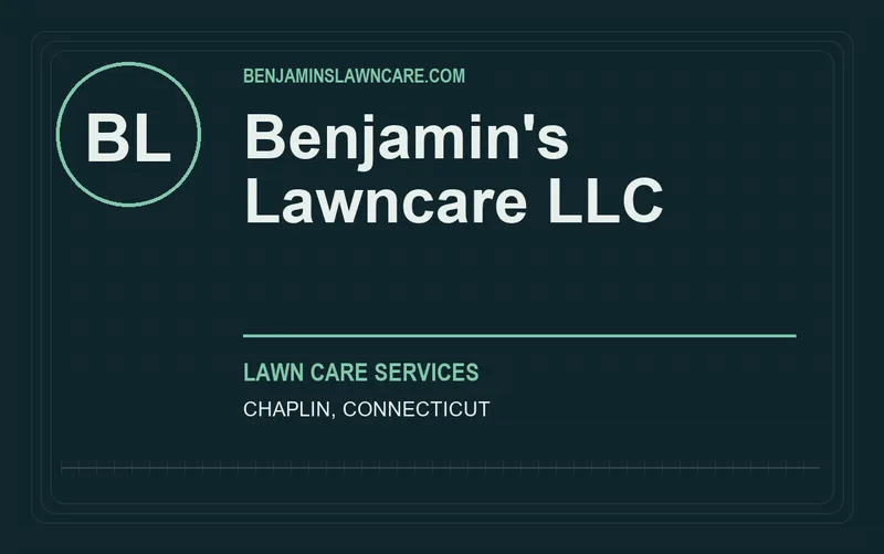 Benjamin's Lawncare LLC in Chaplin, Connecticut