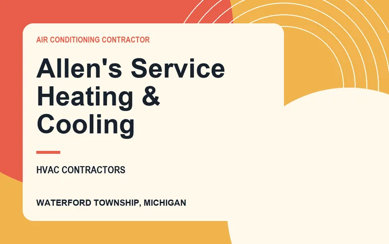 Allen's Service Heating & Cooling in Waterford Township, Michigan