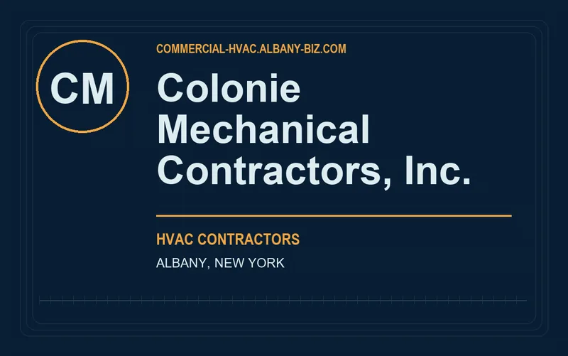 Colonie Mechanical Contractors, Inc. in Albany, New York