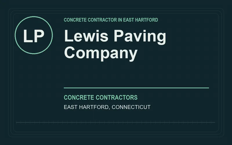 Lewis Paving Company in East Hartford, Connecticut