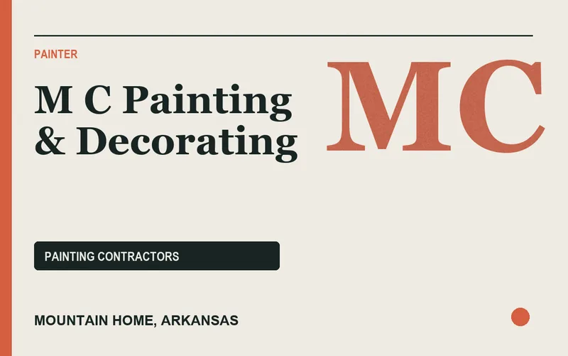 M C Painting & Decorating in Mountain Home, Arkansas