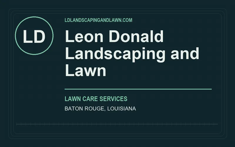 Leon Donald Landscaping and Lawn in Baton Rouge, Louisiana