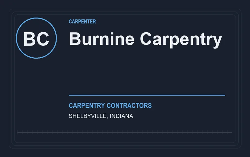 Burnine Carpentry in Shelbyville, Indiana