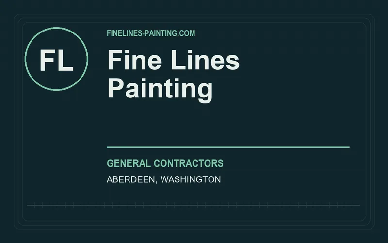 Fine Lines Painting in Aberdeen, Washington