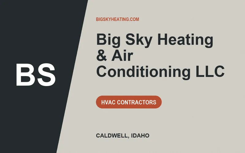 Big Sky Heating & Air Conditioning Llc in Caldwell, Idaho