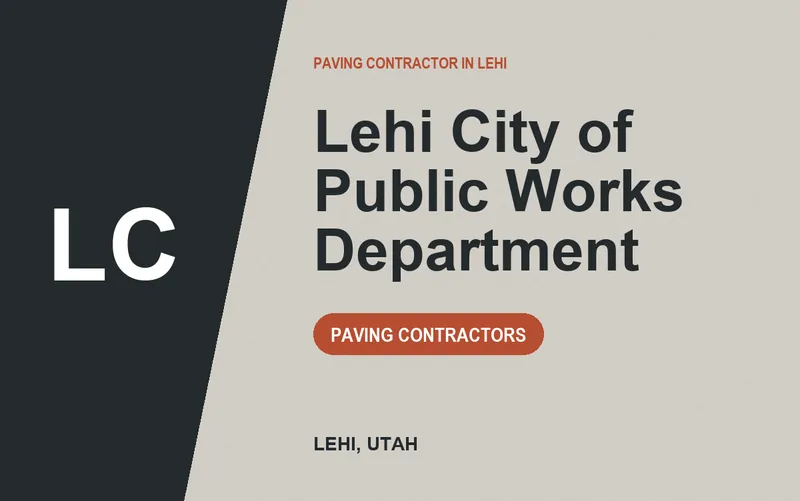 Lehi City of Public Works Department in Lehi, Utah