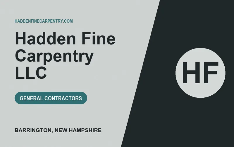 Hadden Fine Carpentry LLC in Barrington, New Hampshire