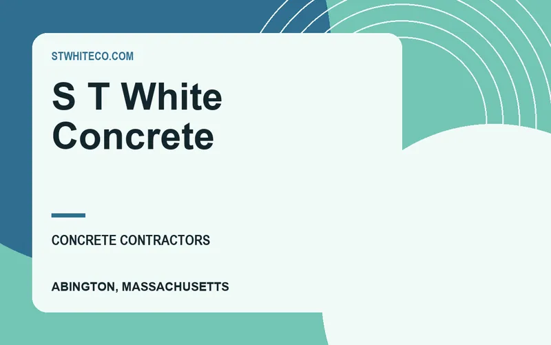 S T White Concrete in Abington, Massachusetts