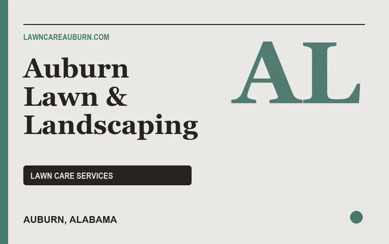 Auburn Lawn & Landscaping in Auburn, Alabama