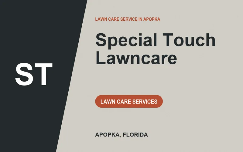 Special Touch Lawncare in Apopka, Florida
