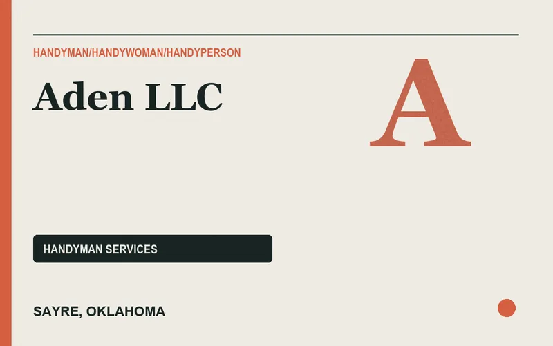 ADEN LLC in Sayre, Oklahoma