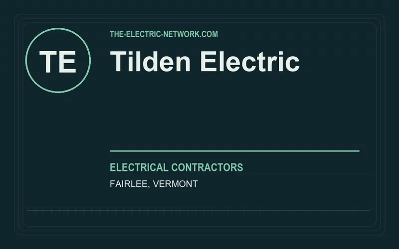Tilden Electric in Fairlee, Vermont