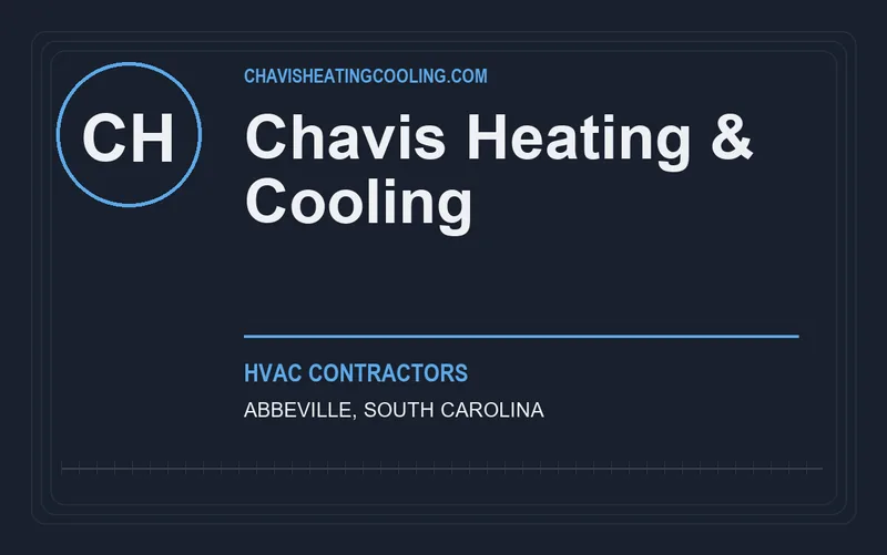 Chavis Heating & Cooling in Abbeville, South Carolina